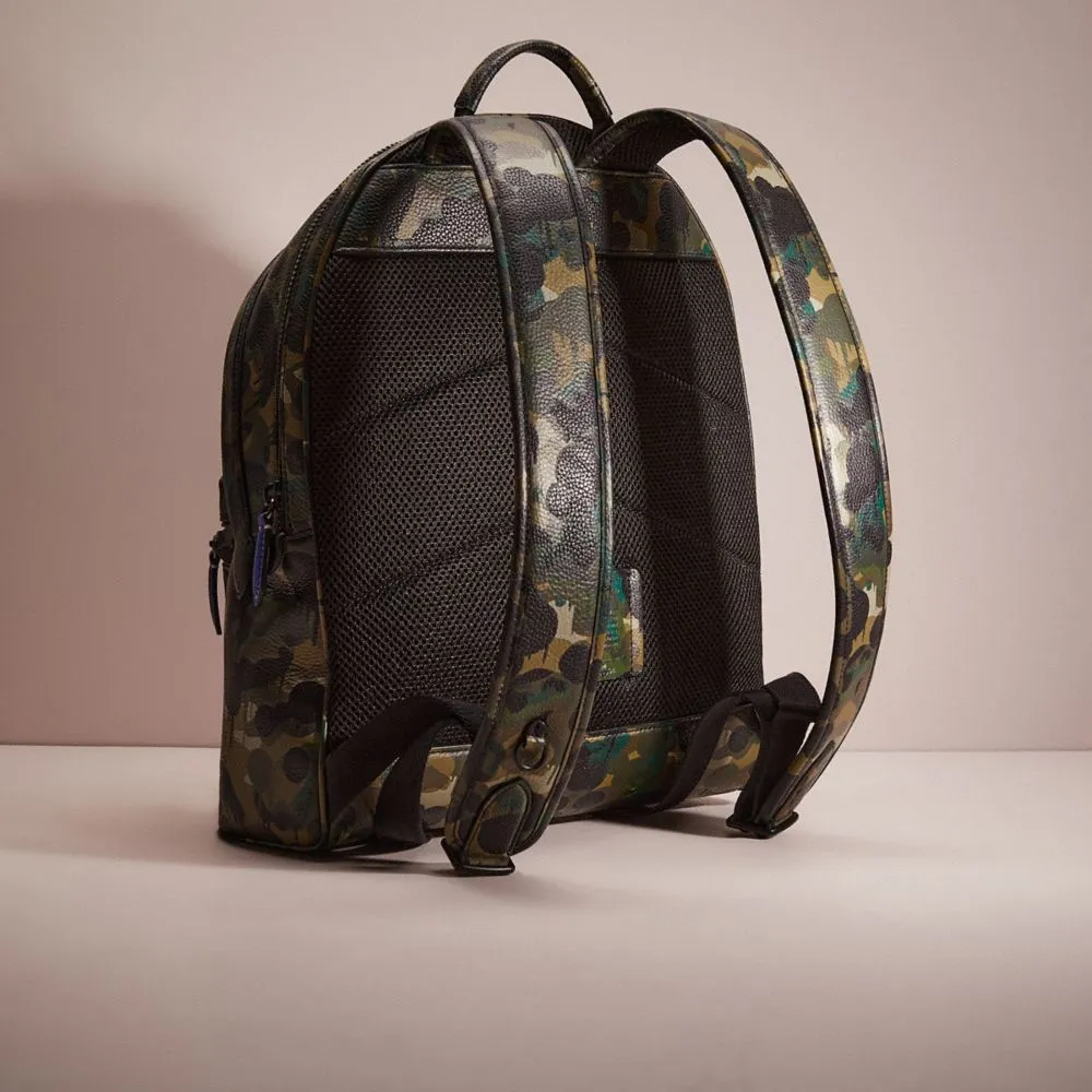 Upcrafted Charter Backpack With Camo Print
