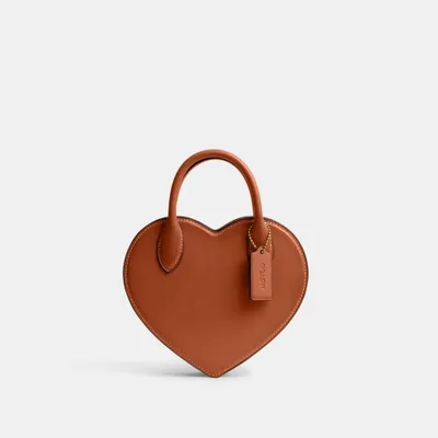 Heart Bag In Regenerative Leather