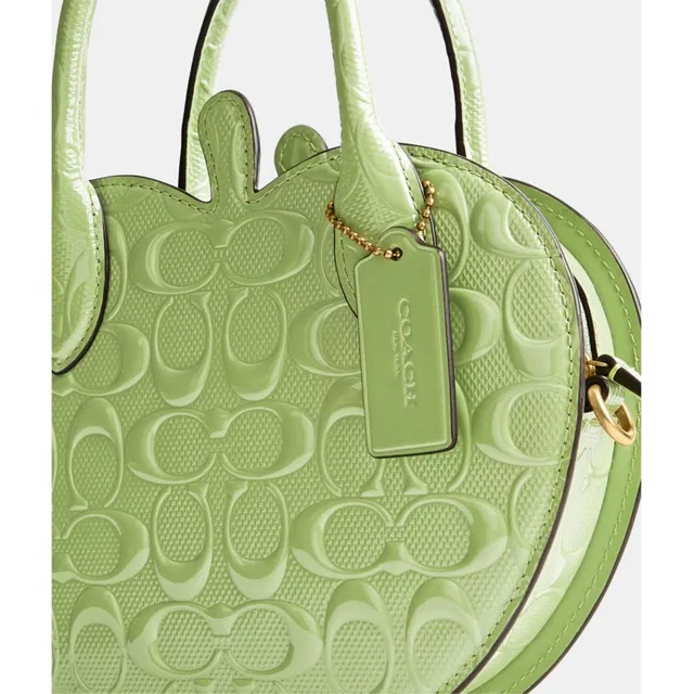 COACH®  Heart Bag In Signature Leather