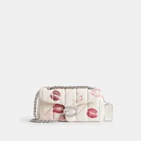 Buy Now Tabby Shoulder Bag 20 With Quilting And Lip Print