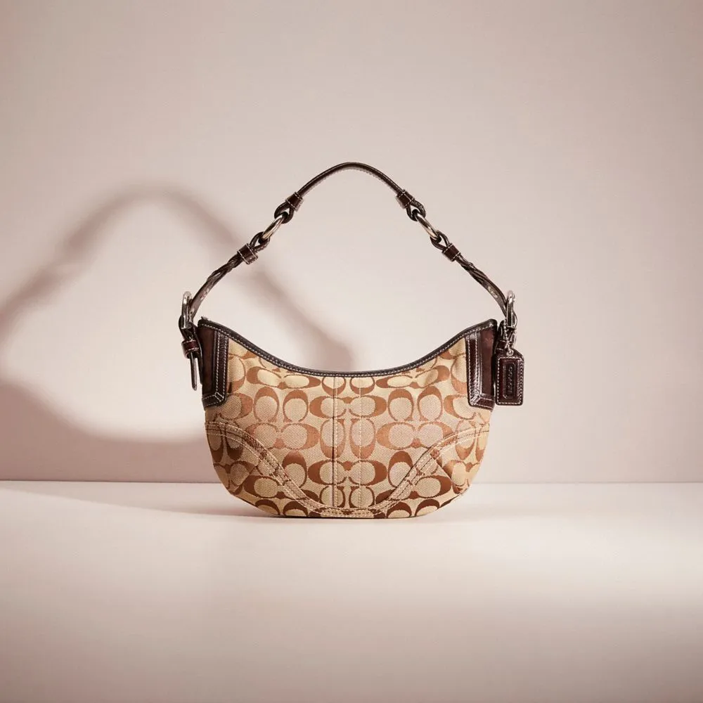 Coach Signature Jacquard Soho Bag