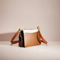 Upcrafted Beat Shoulder Bag In Colorblock With Rivets