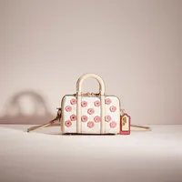 Upcrafted Ruby Satchel 18 In Signature Textile Jacquard
