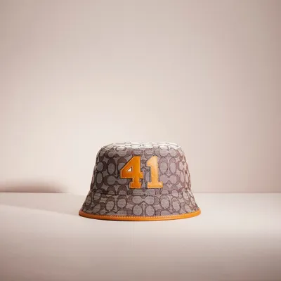 Upcrafted Signature Jacquard Bucket Hat In Organic Cotton And Recycled Polyester