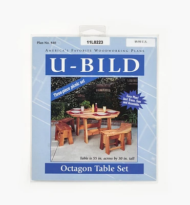 Octagon Table Set Plan