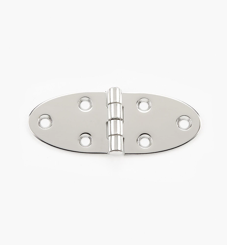 Standard Oval Stainless-Steel Hinges