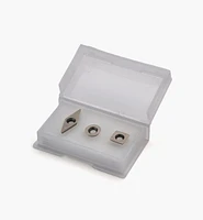Set of Replacement Tips for Carbide-Tipped Turning Tools