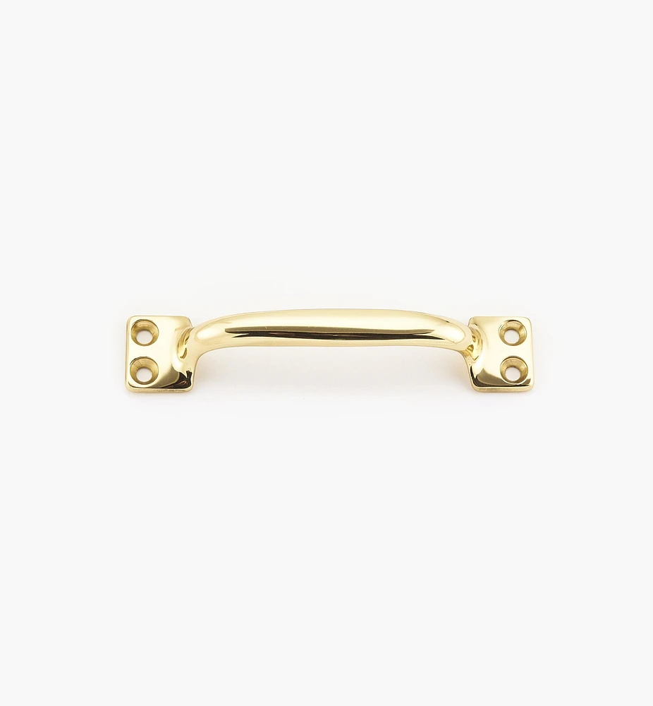 Cast Brass Rectangular-Post Utility Handles