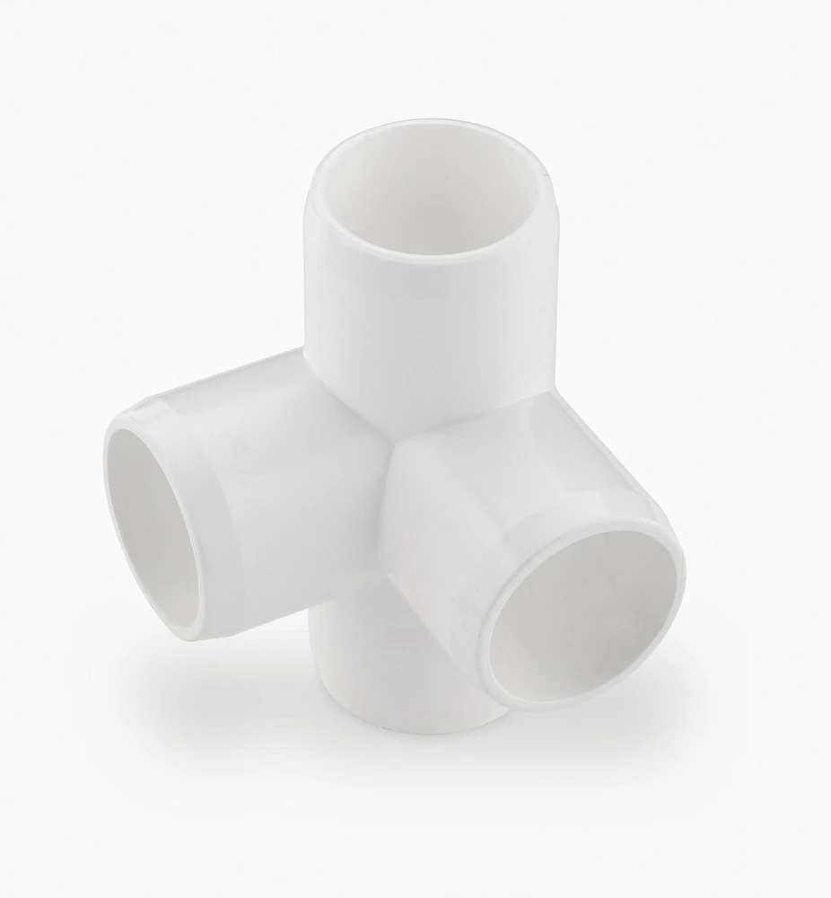 PVC Four-Way Branch Connectors