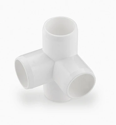 PVC Four-Way Branch Connectors