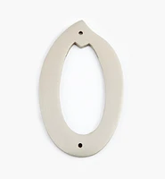 Script Cast Brass House Numbers