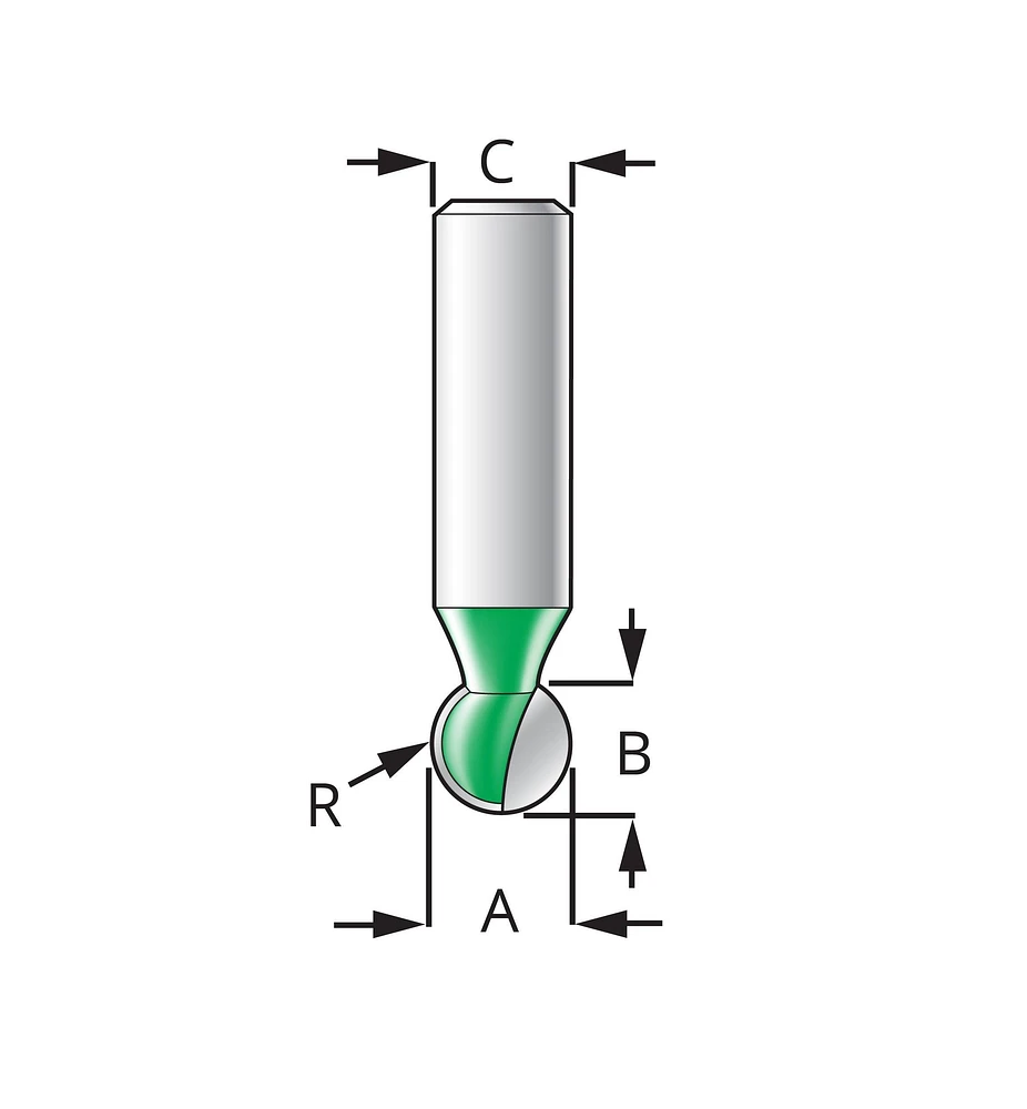 Plunge Ball Bits