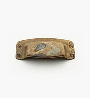 Cast Brass Shell Pulls