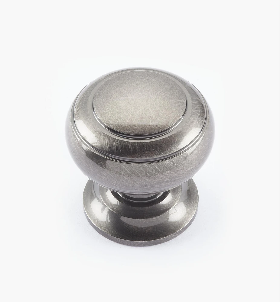 Turned Brass Ring Knobs