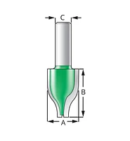 Vertical Ogee Panel Raising Bit