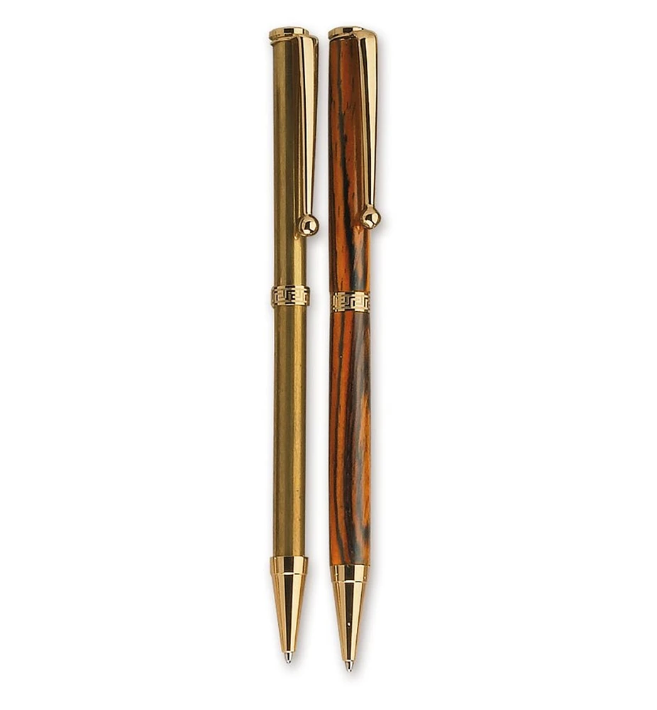 Slim-Style Greek Key Pen Starter Set