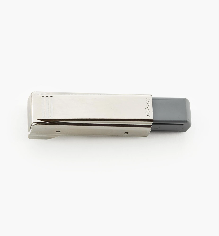 Blumotion Soft-Close Feature for Overlay Clip-Top Hinges
