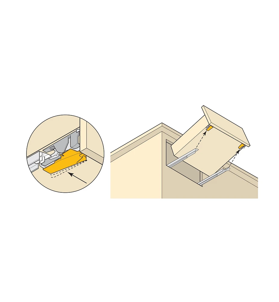 Tandem Plus Slides with Blumotion