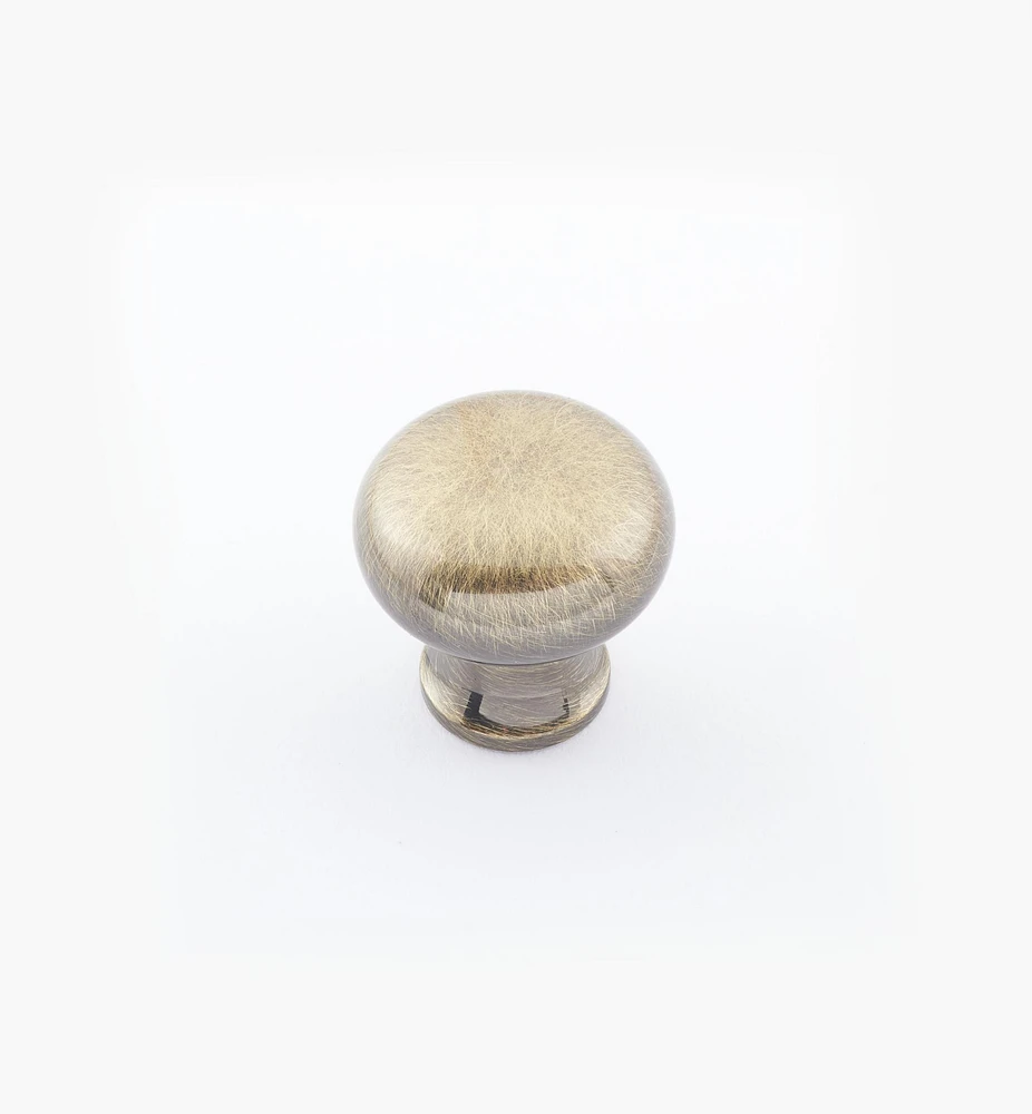 Round Brass Plain Knobs