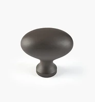 Bronzed Oval Knob