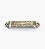 Cast Victorian 1/4 Round Pulls