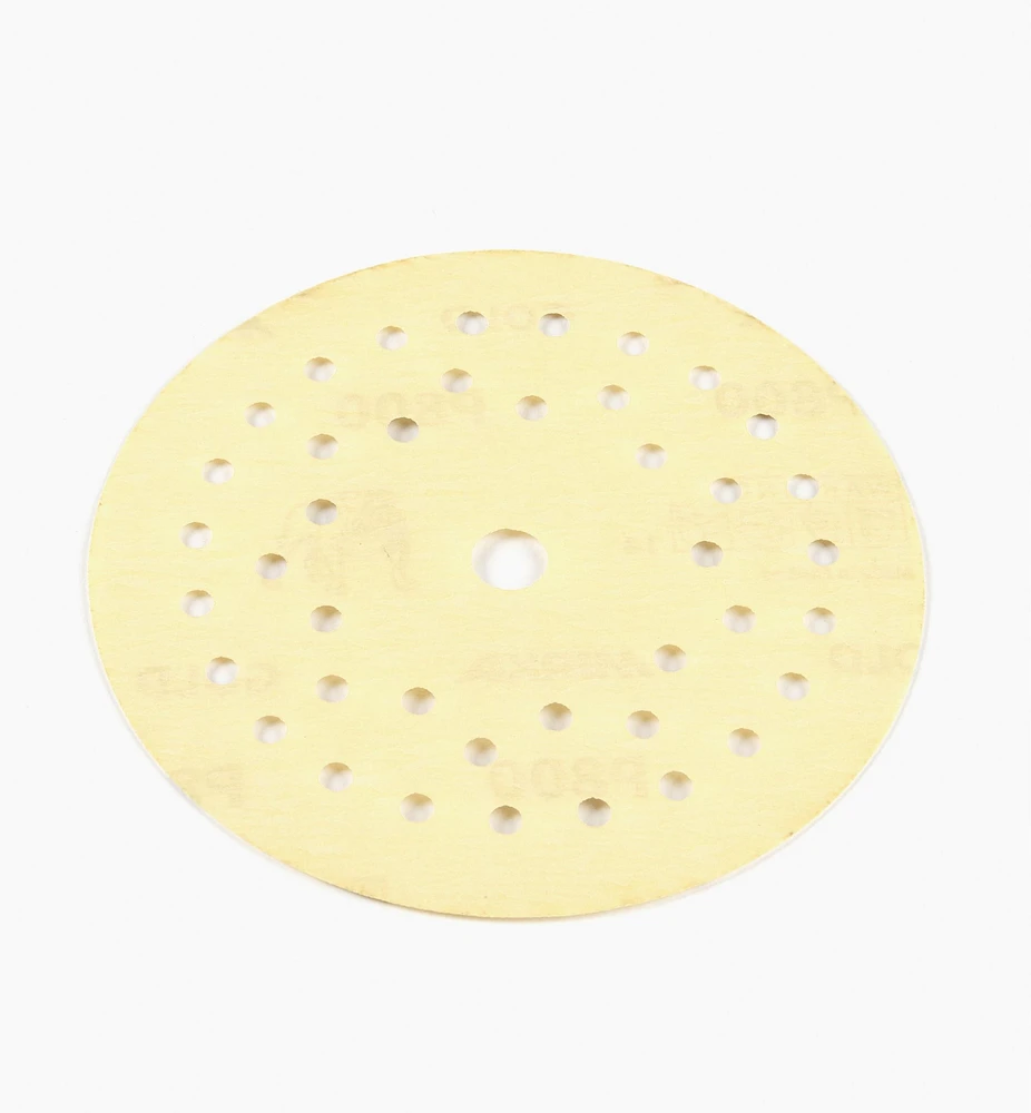 Mirka 5" Fine 42-Hole Gold Multifit Grip Discs