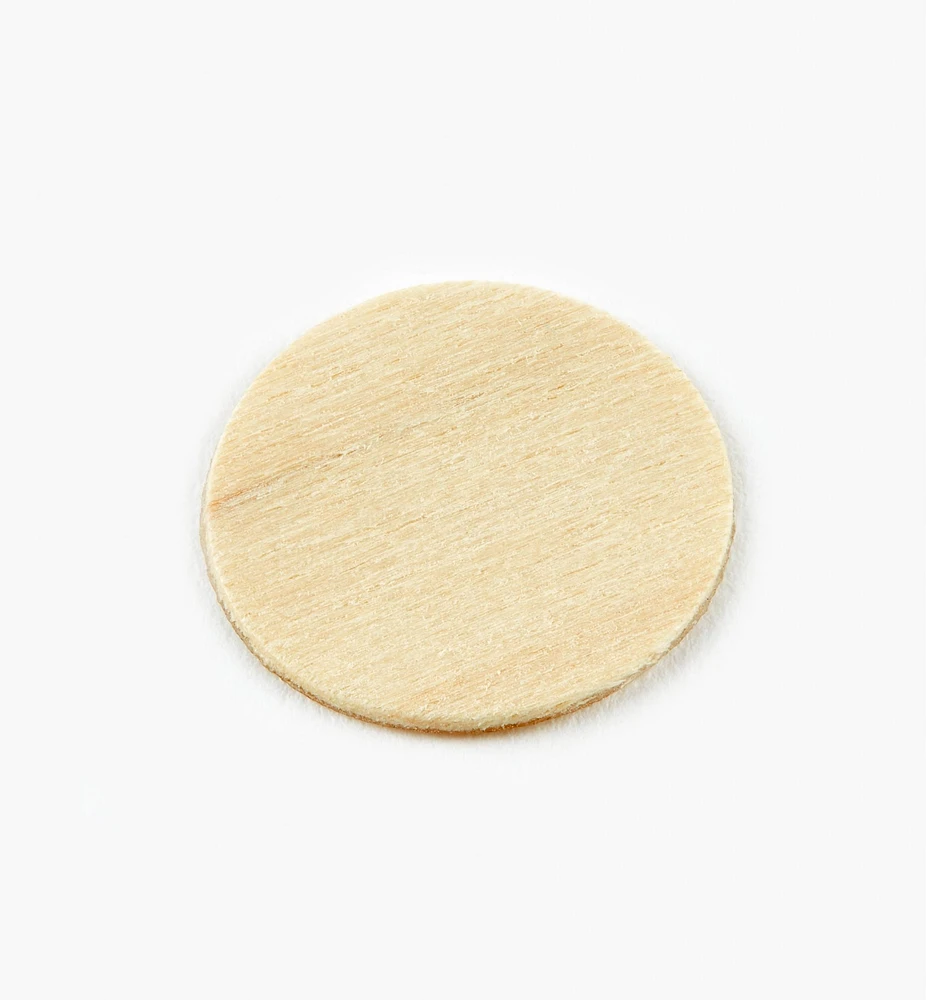 Unfinished Wood Screw Covers