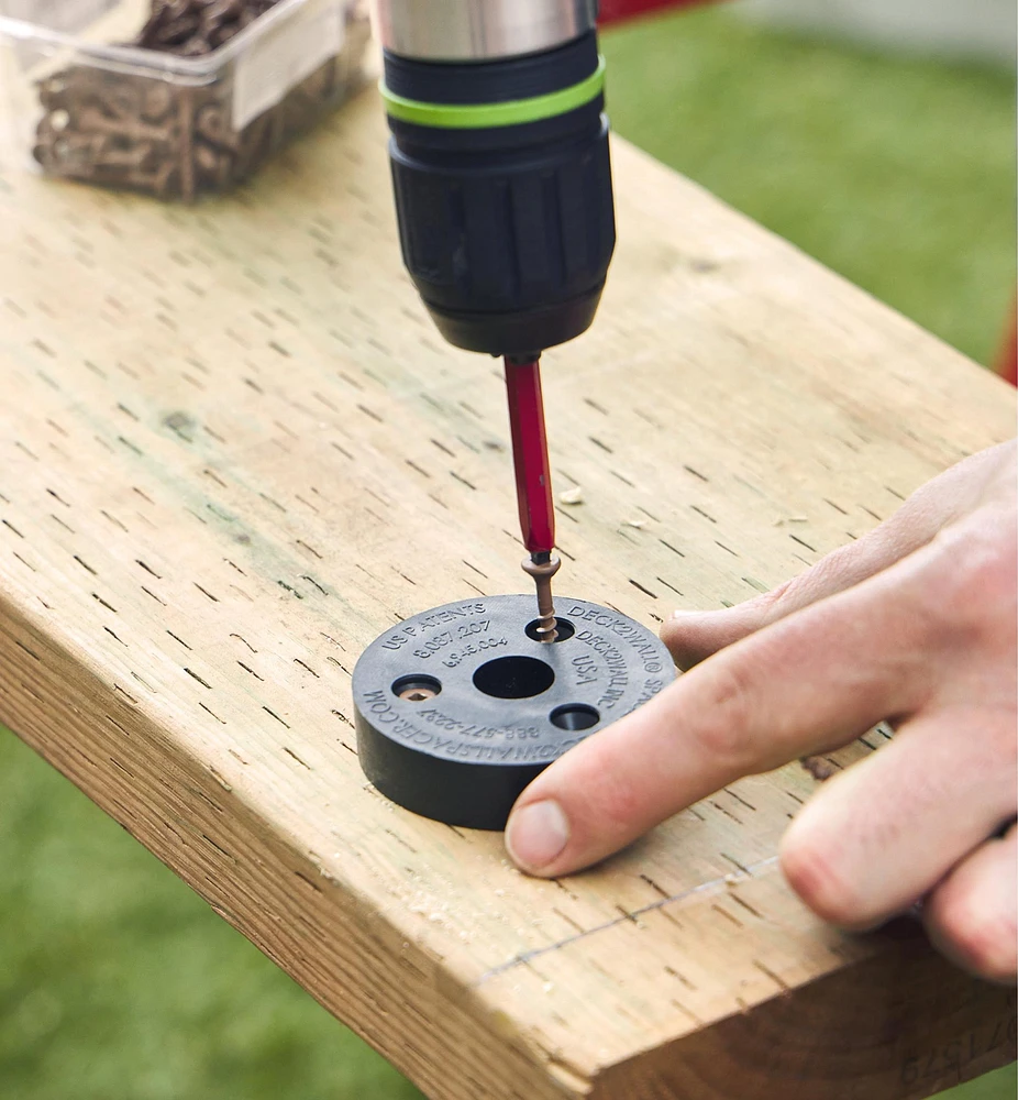Deck-to-Wall Spacers