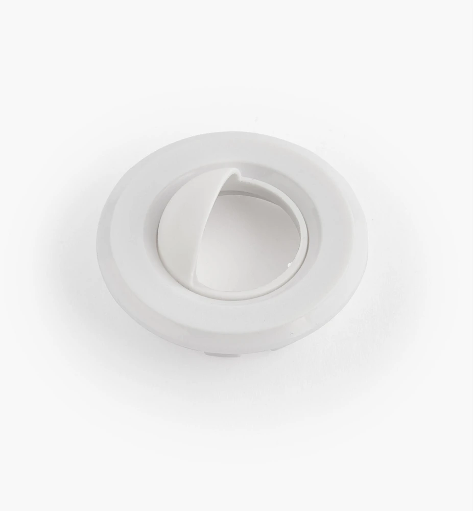 Round Trim Ring with Shield for Indoor/Outdoor Mini Recessed LED Light