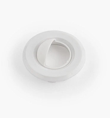 Round Trim Ring with Shield for Indoor/Outdoor Mini Recessed LED Light