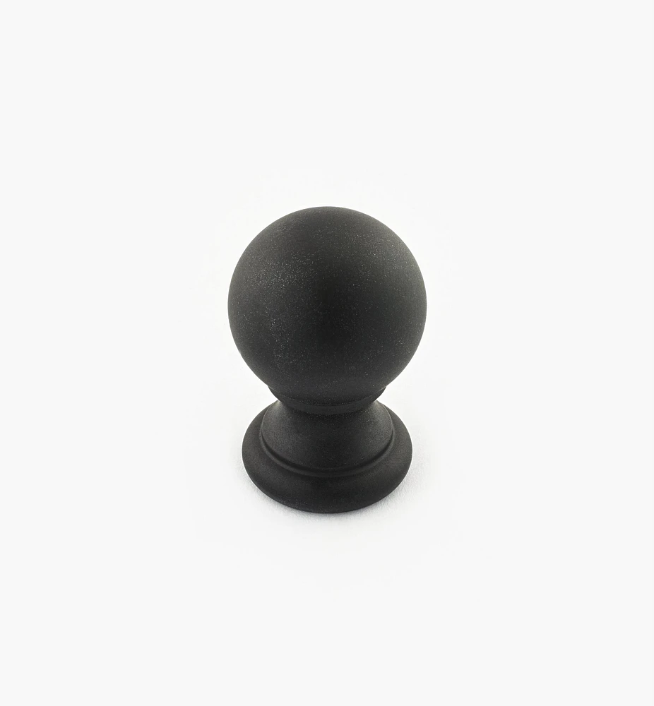 Bouton-boule en laiton tourné