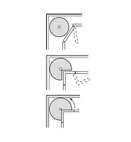 Revolving Shelf Hardware