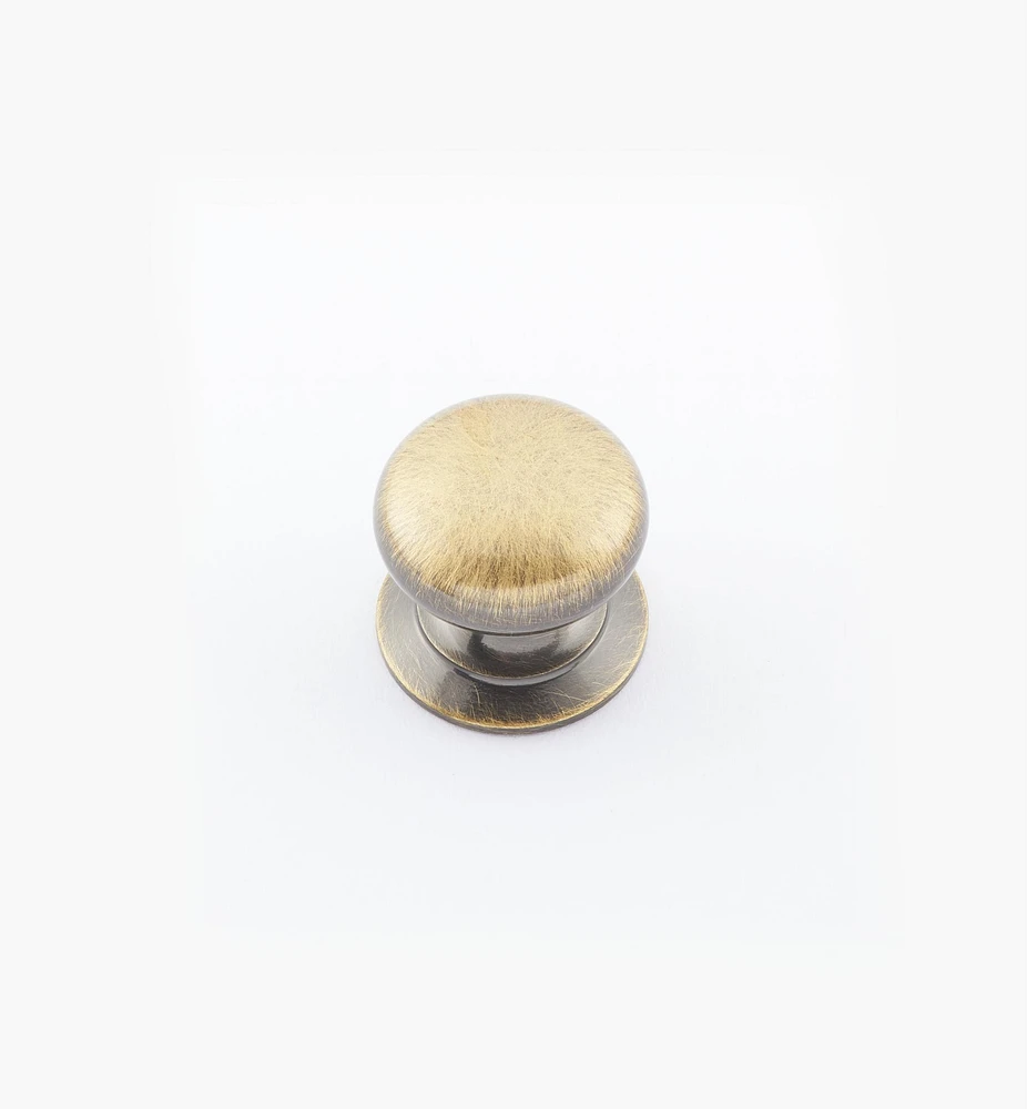 Round Brass Plain Knobs