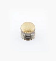 Round Brass Plain Knobs