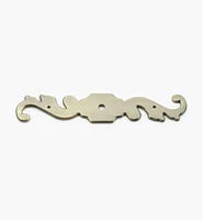 Platine à volutes en laiton (no 5)