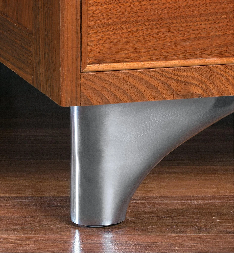 Aluminum Rounded Furniture Leg