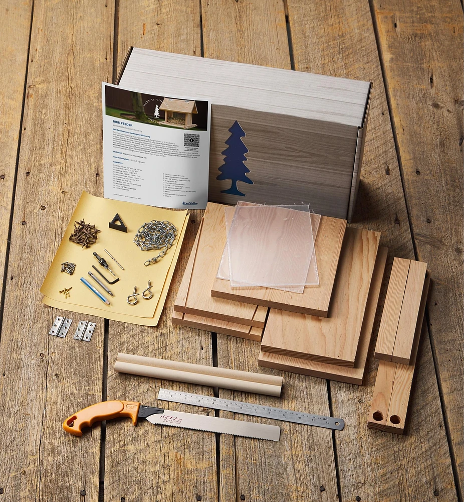 Make It Yourself Bird Feeder Kit