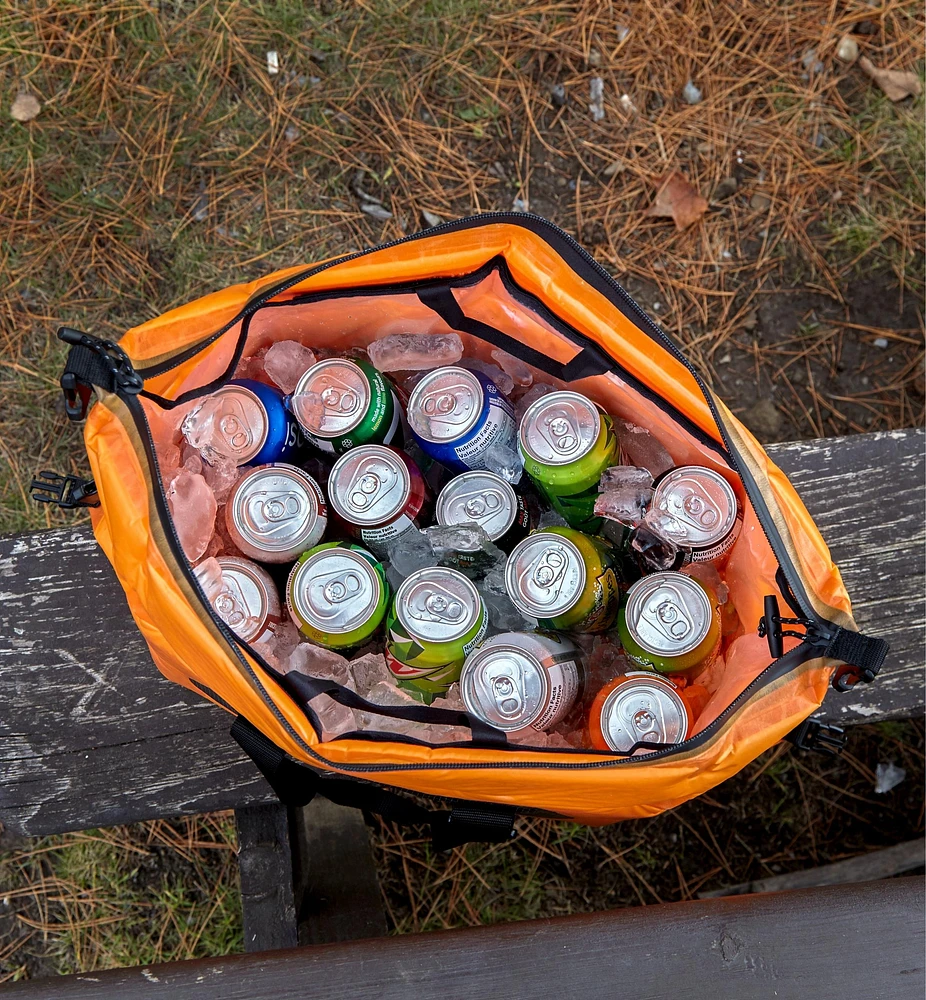 Self-Inflating Cooler