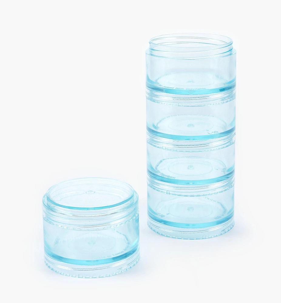 Screw-Together Stacking Jars