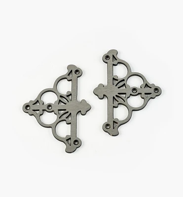 Victorian Screen Door Center Rail Brackets