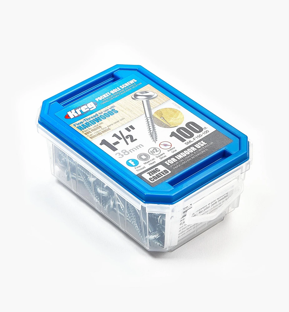 Kreg Washer-Style Head Pocket-Hole Screws