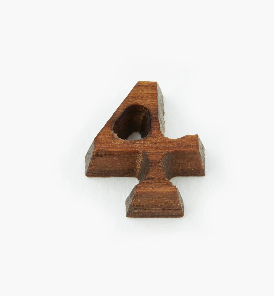 Wooden Letters & Numerals