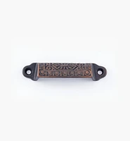 Cast Victorian 1/4 Round Pulls