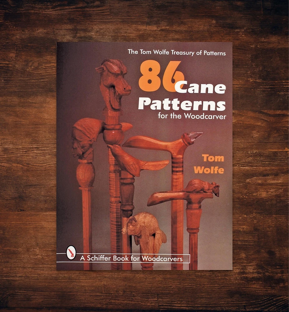 86 Cane Patterns for the Woodcarver