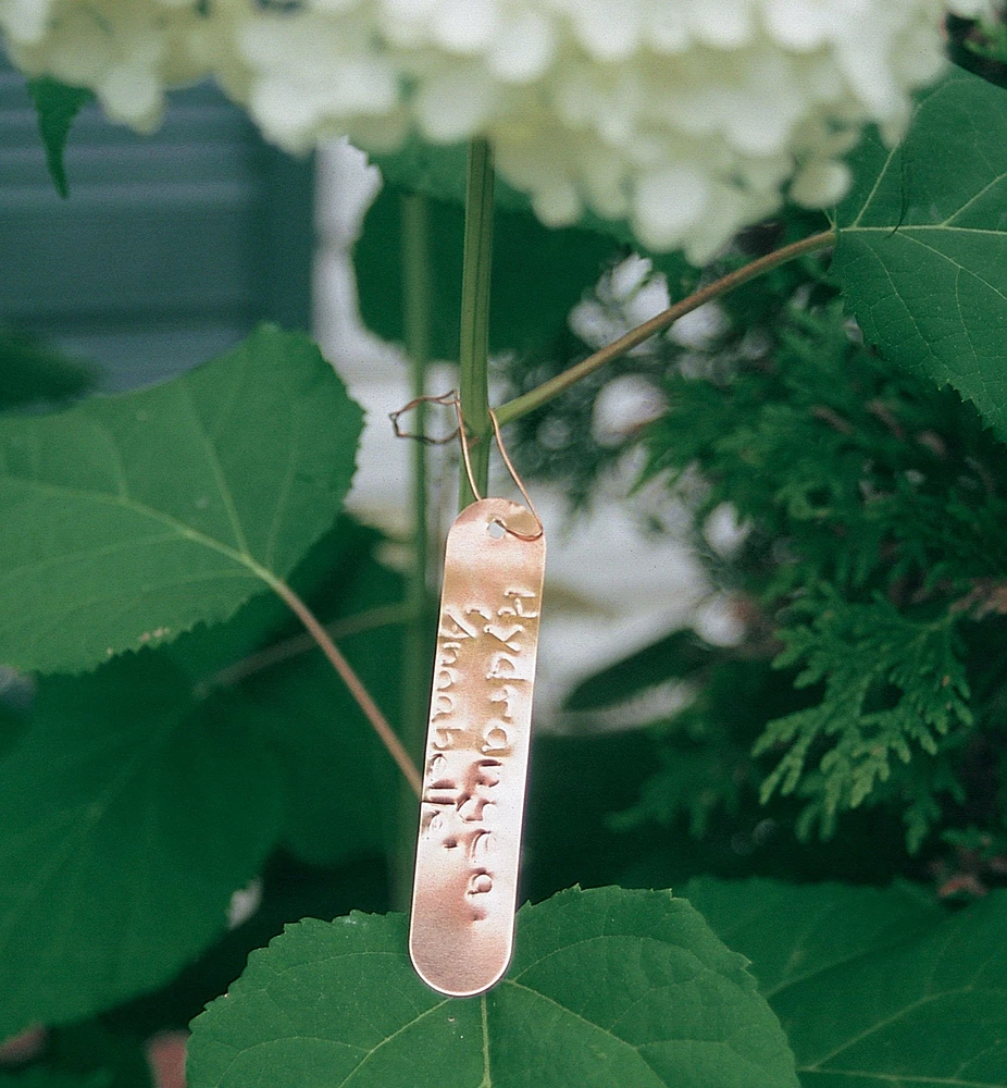 Copper Plant Tags
