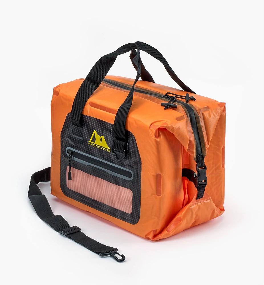 Self-Inflating Cooler