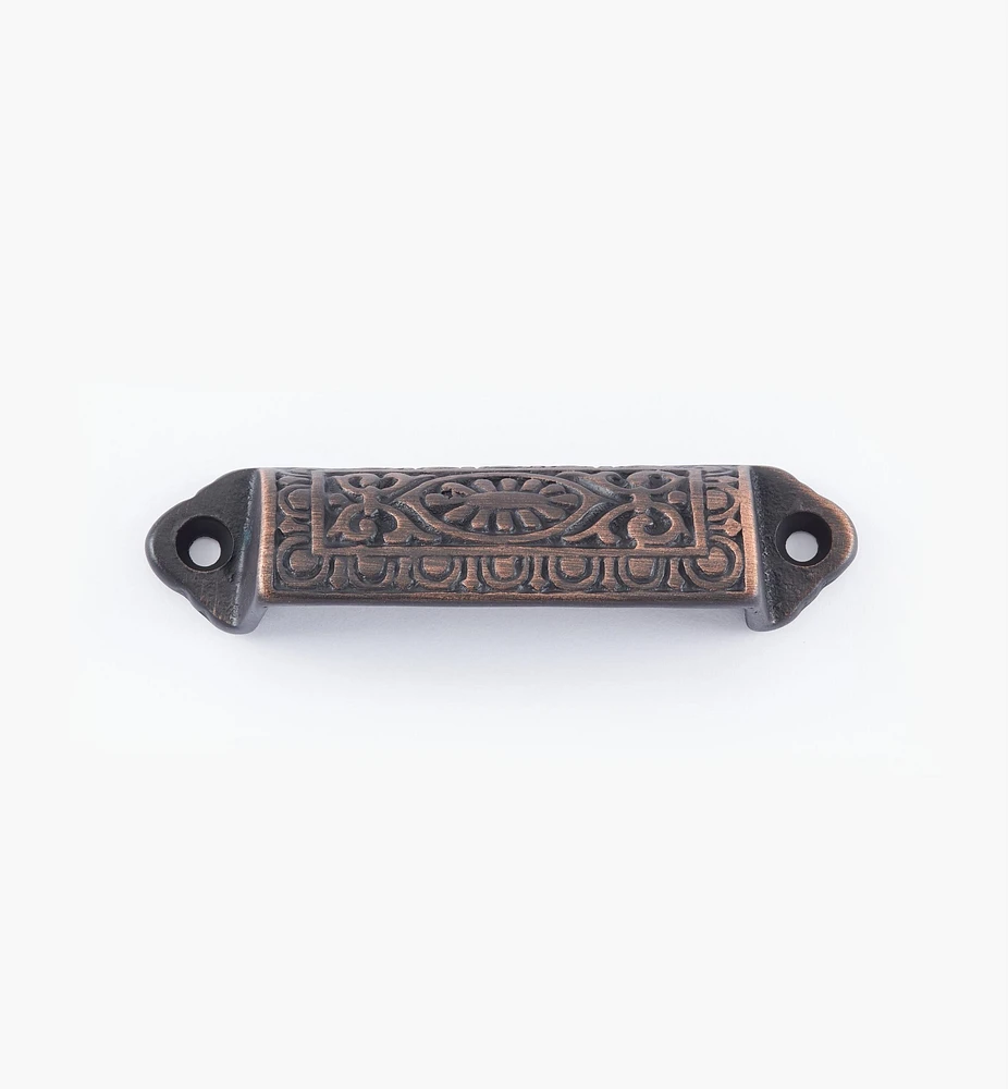 Cast Victorian 1/4 Round Pulls
