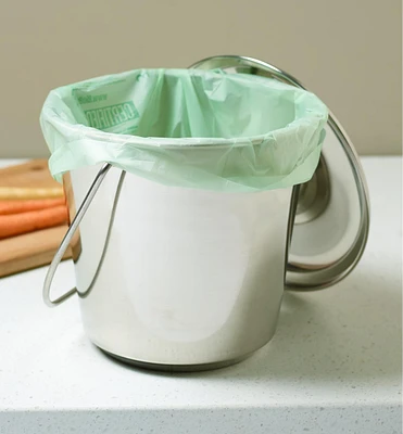 Stainless-Steel Compost Pails