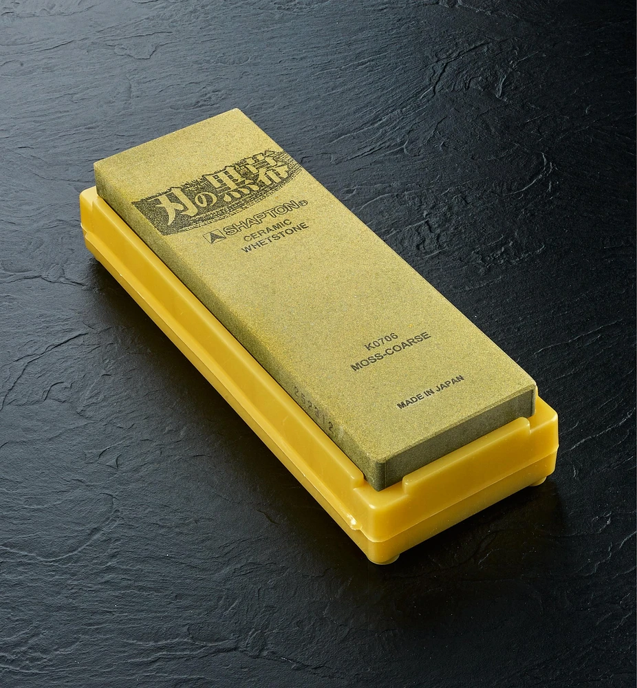 Shapton 220x Moss Ha-No-Kuromaku Ceramic Stone