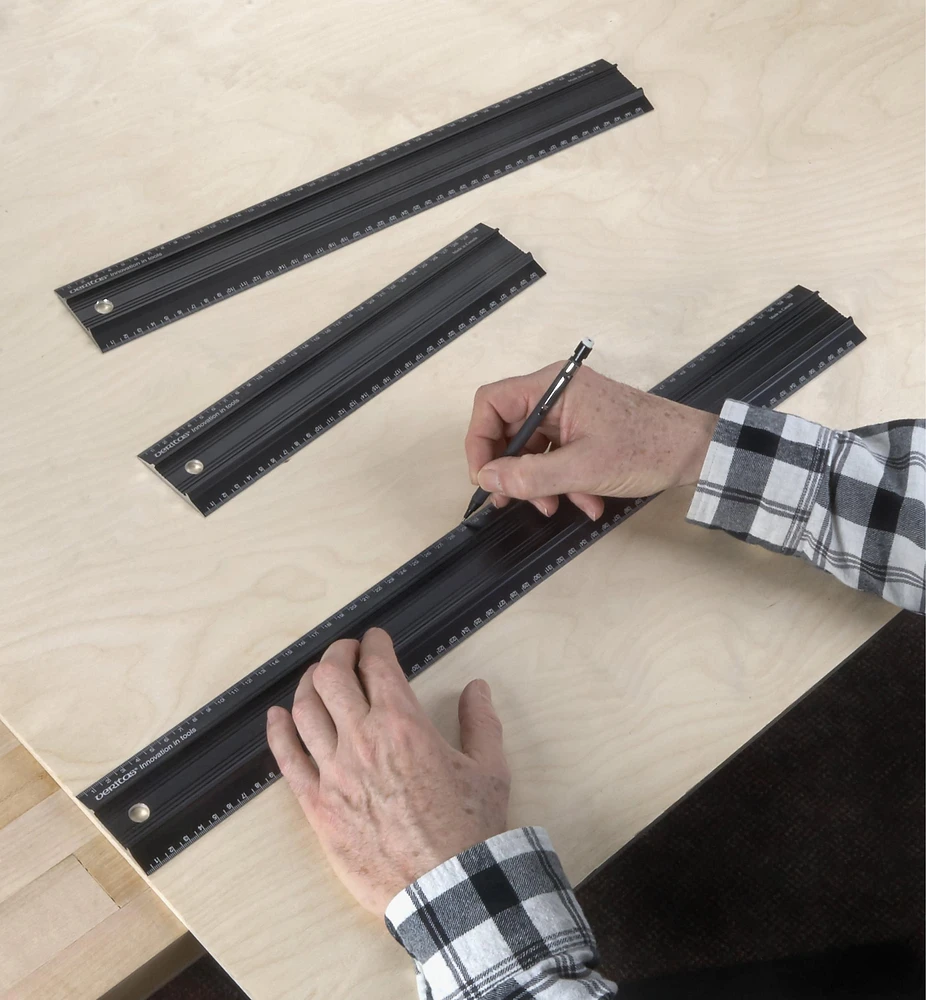 Set of 3 Veritas Metric Shop Rules